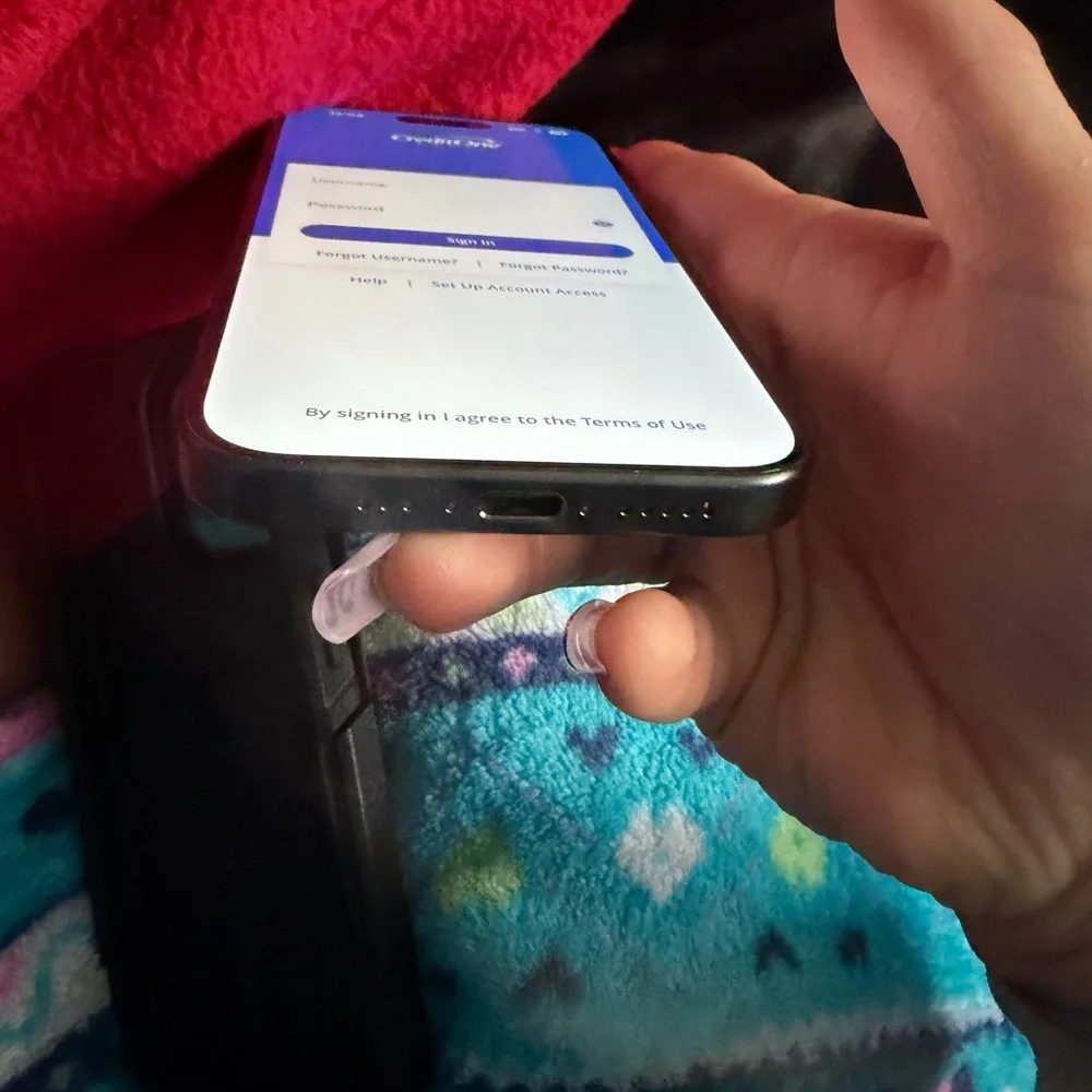 Black Smartphone with Case